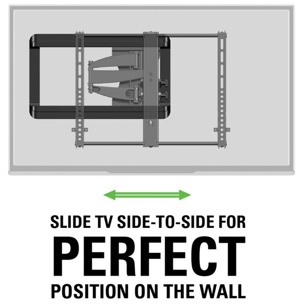 Main product image for Sanus VMF620-B1 Full Motion TV Wall Mount 40"-50"185-3635